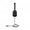 Yealink UH35 Dual Teams USB-A austiņas, vadu, Birojs/Zvanu centrs, 20 - 20000 Hz, 139,5 g, Austiņas, Melns