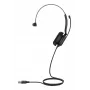 Austiņas Yealink UH35 Mono UC USB-A vadu biroja zvanu centram 20-20000 Hz