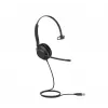 Austiņas Yealink UH35 Mono UC USB-A vadu biroja zvanu centram 20-20000 Hz