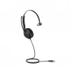 Austiņas Yealink UH35 Mono UC USB-A vadu biroja zvanu centram 20-20000 Hz