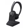 Yealink WH64 Dual UC austiņas, bezvadu, 20–20000 Hz, birojs/zvanu centrs, 151 g, austiņas, melnas