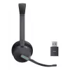 Yealink WH64 Hybrid Dual UC austiņas bezvadu galvas lentes tipa birojam/zvanu centram Micro-USB Bluetooth melnas