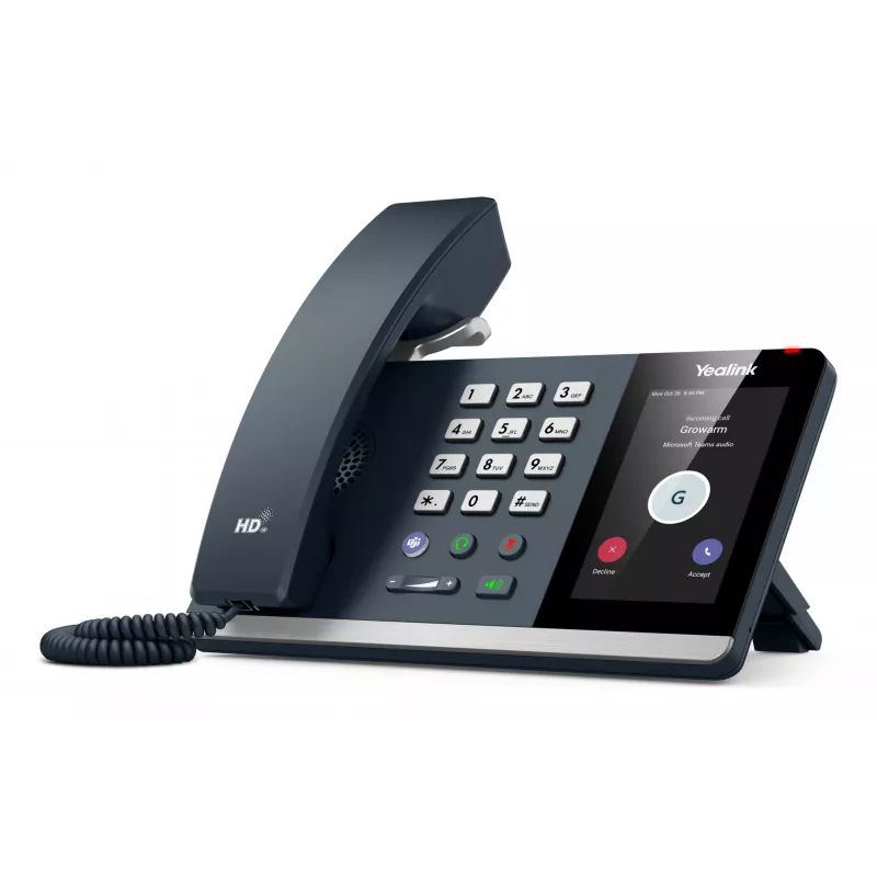 Yealink MP54 E2 Teams, IP tālrunis, Pelēks, Vadu klausule, LCD, 10,2 cm (4 collas), 480 x 800 pikseļi