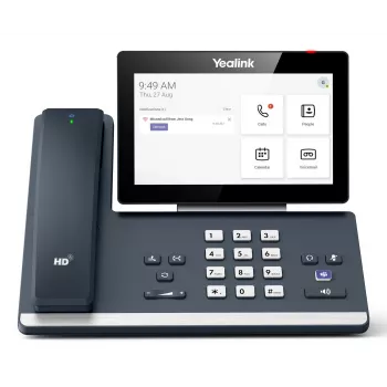 Yealink MP58-WH E2 Teams, IP tālrunis, pelēks, vadu klausule, LCD, 17,8 cm (7 collas), 1024 x 600 pikseļi