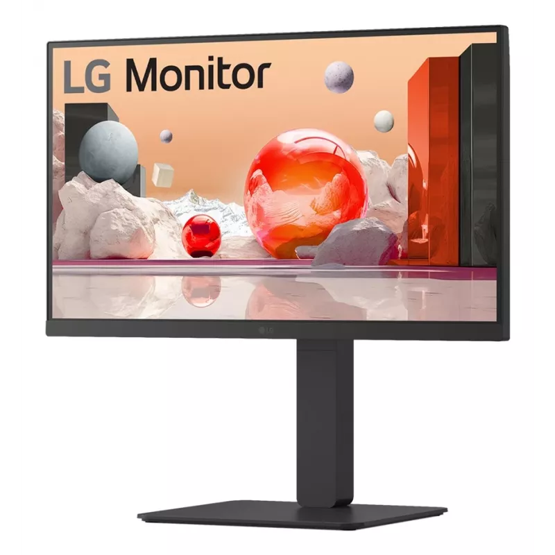 LG 24BA750-B datora monitors 60,5 cm (23,8 collas) 1920 x 1080 pikseļi Full HD LCD melns