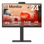 LG 24BA850-B datora monitors 60.5 cm (23.8 collas) 1920 x 1080 pikseļi Full HD melns