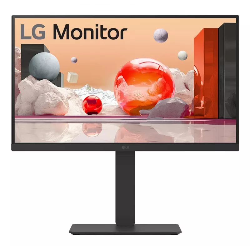 LG 24BA850-B datora monitors 60.5 cm (23.8 collas) 1920 x 1080 pikseļi Full HD melns