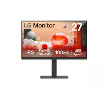 LG 27BA750-B datora monitors 68,6 cm (27 collas) 1920 x 1080 pikseļi Full HD LCD melns