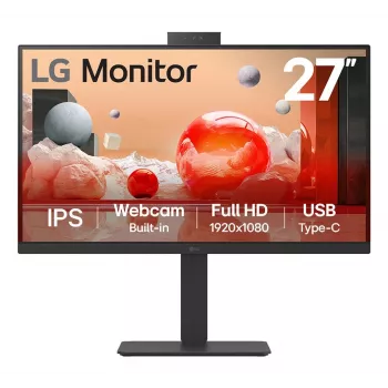 LG 27BA850-B datora monitors 68,6 cm (27 colli) 1920 x 1080 pikseļi Full HD Melns