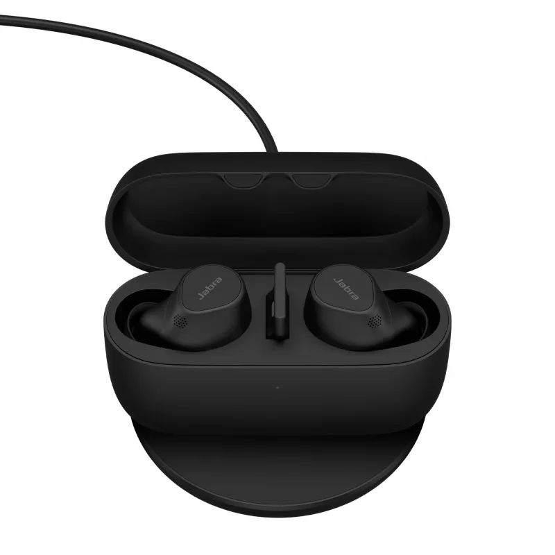 Jabra Evolve2 Buds - USB-A UC bezvadu uzlādes paliktnis