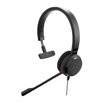 Jabra Evolve 20SE UC Mono, vadu, biroja/zvanu centra, 150–7000 Hz, 142 g, austiņas, melnas