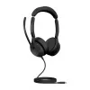 Jabra Evolve2 50 - USB-C MS Stereo, vadu, 20 - 20000 Hz, birojs/zvanu centrs, 127 g, austiņas, melna
