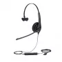 Jabra BIZ 1500 Mono USB, vadu, biroja/zvanu centra, 20 - 6800 Hz, 48 g, austiņas, melnas