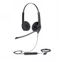 Jabra BIZ 1500 Duo USB, vadu, 20 - 6800 Hz, biroja/zvanu centra, 116 g, austiņas, melns