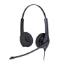 Jabra BIZ 1500 Duo USB, vadu, 20 - 6800 Hz, biroja/zvanu centra, 116 g, austiņas, melns