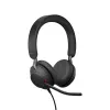Jabra Evolve2 40 SE USB-C, UC Stereo (ar pagarinātu vadu)