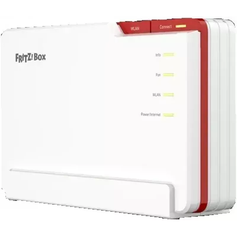 FRITZ!Box 5690 Pro bezvadu maršrutētājs Gigabit Ethernet Trīsjoslu (2.4 GHz / 5 GHz / 5 GHz) Balts