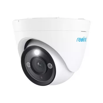 IP drošības kamera Reolink P434 4K, kupolveida, 8 MP, 3840×2160, PoE/DC, 2.8–8 mm, IR nakts 30 m, microSD līdz 256 GB