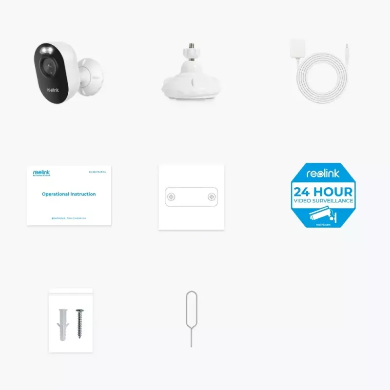 IP drošības kamera Reolink Lumus Series E430 4MP