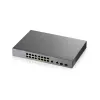 Zyxel GS1350-18HP-EU0101F tīkla komutators Pārvaldāms L2 Gigabit Ethernet (10/100/1000) Power over Ethernet (PoE) Pelēks