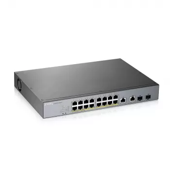 Zyxel GS1350-18HP-EU0101F tīkla komutators Pārvaldāms L2 Gigabit Ethernet (10/100/1000) Power over Ethernet (PoE) Pelēks