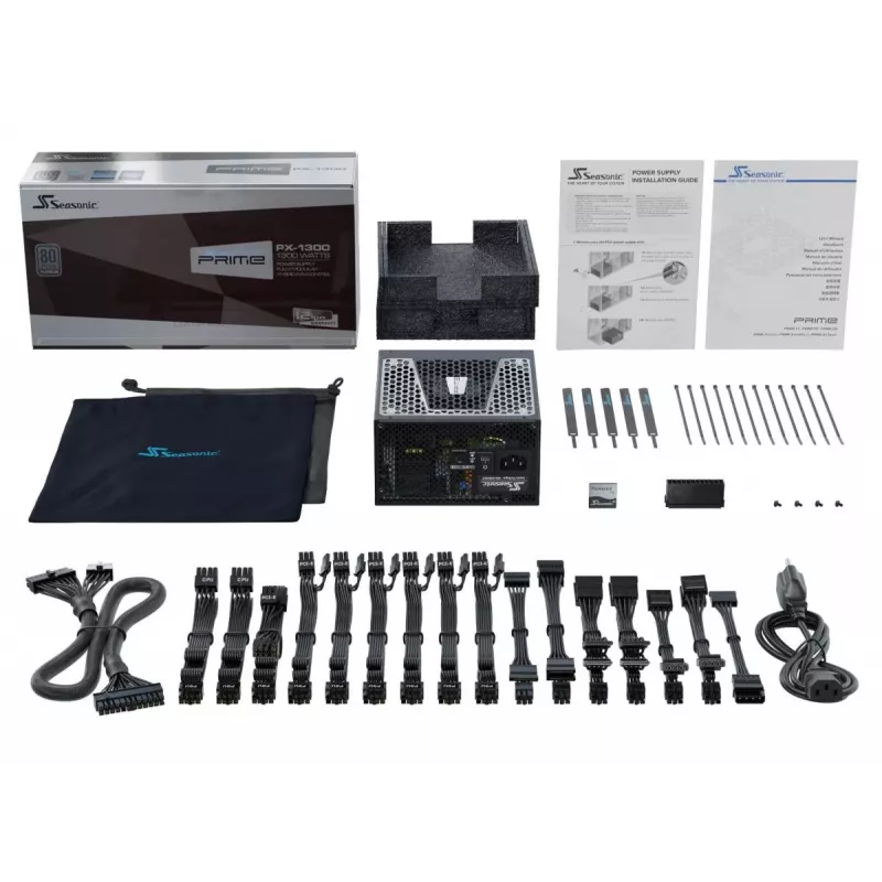 SEASONIC Prime-tx-1300 Barošanas bloks 1300 W 20+4 kontaktu ATX ATX
