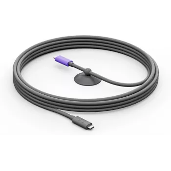 USB kabelis Logitech 952-000195 USB 3.2 Gen 2 5 m USB C Grafīts Violets