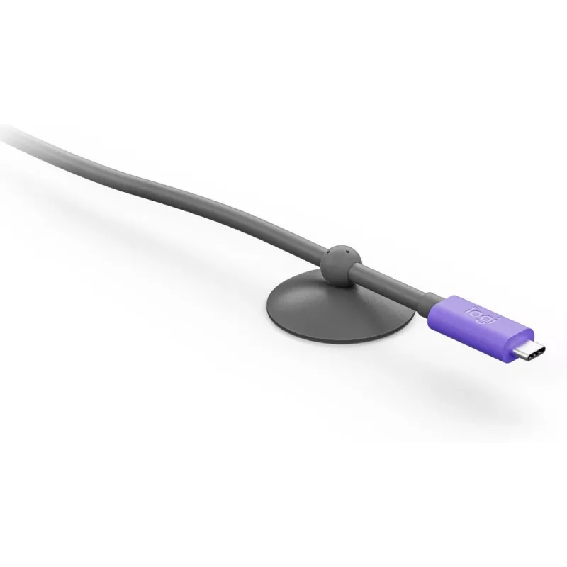 USB kabelis Logitech 952-000195 USB 3.2 Gen 2 5 m USB C Grafīts Violets