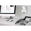 IP tālrunis AGFEO ST 56 sudraba krāsā LCD