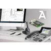 IP tālrunis AGFEO ST 56 sudraba krāsā LCD
