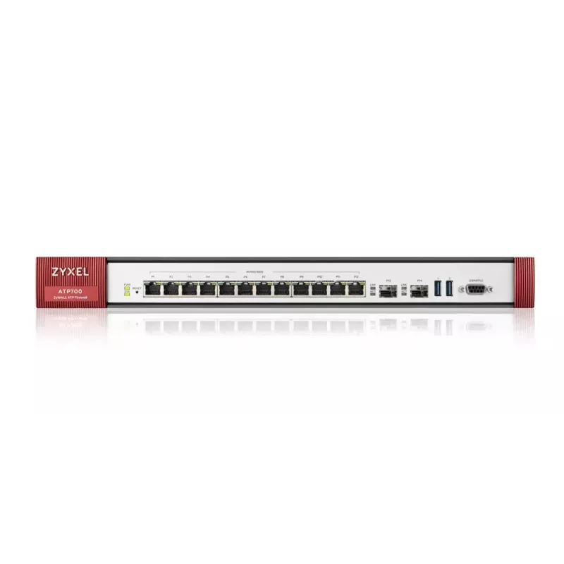 Zyxel ATP700 aparatūras ugunsmūris 1U 6 Gbit/s