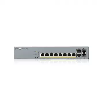 Zyxel GS1350-12HP-EU0101F tīkla komutators pārvaldāms L2 Gigabit Ethernet (10/100/1000) Power over Ethernet (PoE) pelēks