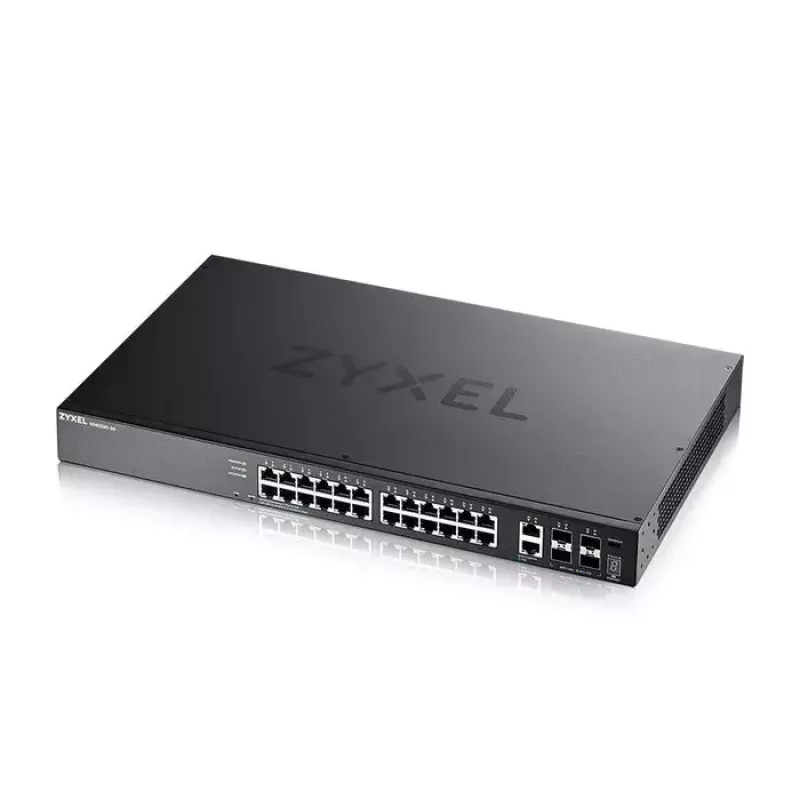 Zyxel XGS2220-30 pārvaldāms L3 Gigabit Ethernet (10/100/1000) melns