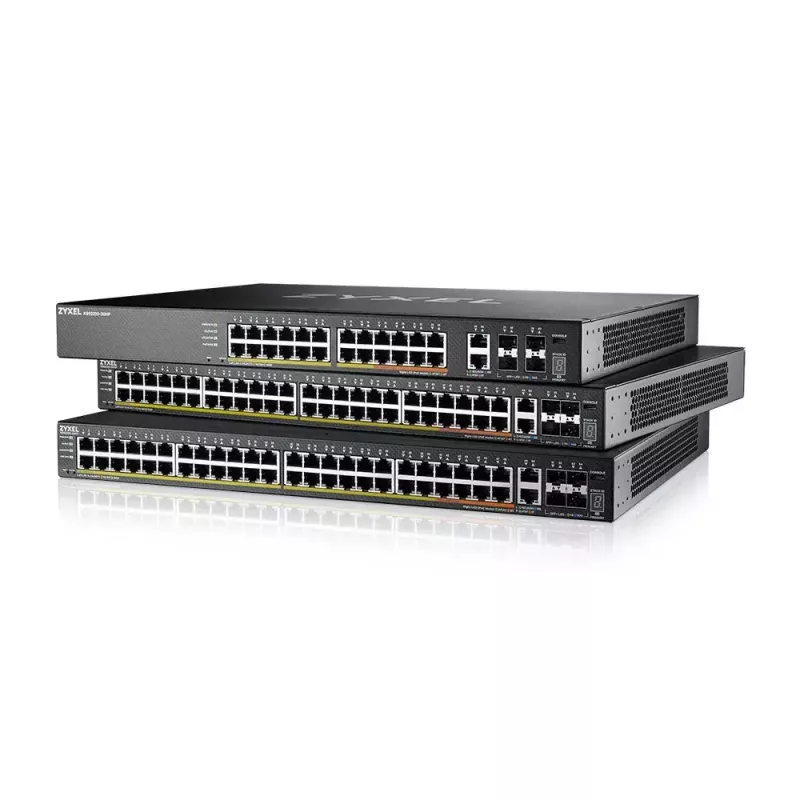 Zyxel XGS2220-30 pārvaldāms L3 Gigabit Ethernet (10/100/1000) melns