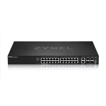 Zyxel XGS2220-30 pārvaldāms L3 Gigabit Ethernet (10/100/1000) melns