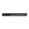 Zyxel XGS2220-30HP pārvaldīts L3 Gigabit Ethernet (10/100/1000) Power over Ethernet (PoE) melns