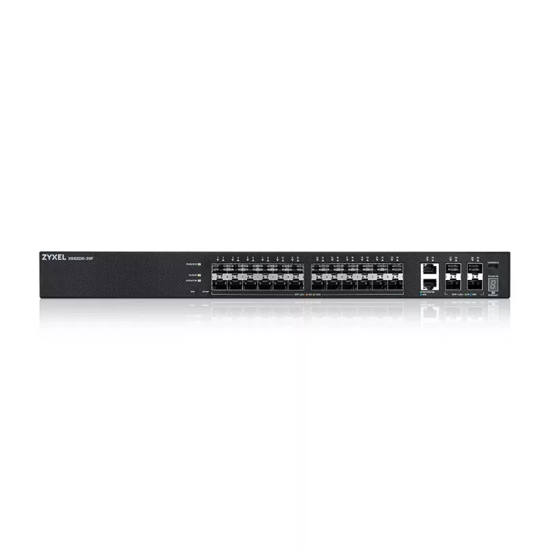 Pārvaldāms slēdzis Zyxel XGS2220-30F L3 24 SFP 4 SFP+ 168 Gbit/s