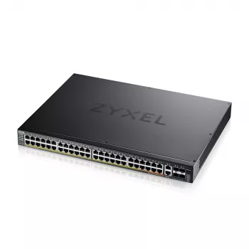 Zyxel XGS2220-54FP pārvaldāms L3 Gigabit Ethernet (10/100/1000) barošana caur Ethernet (PoE)