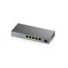 Zyxel GS1350-6HP-EU0101F tīkla slēdzis Pārvaldāms L2 Gigabit Ethernet (10/100/1000) Power over Ethernet (PoE) Pelēks