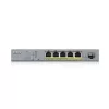 Zyxel GS1350-6HP-EU0101F tīkla slēdzis Pārvaldāms L2 Gigabit Ethernet (10/100/1000) Power over Ethernet (PoE) Pelēks
