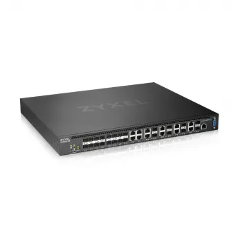 Zyxel XS3800-28 pārvaldāms L2+ 10G Ethernet (100/1000/10000) melns