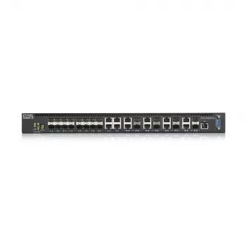 Zyxel XS3800-28 pārvaldāms L2+ 10G Ethernet (100/1000/10000) melns