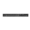 Zyxel XGS4600-32 pārvaldāms L3 Gigabit Ethernet (10/100/1000) melns