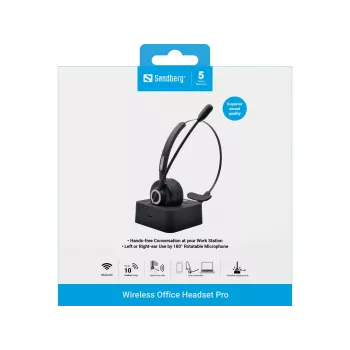 Headset Sandberg Wireless Office Headset Pro