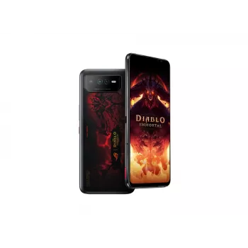 ASUS ROG Phone 6 Diablo Immortal Edition 17.2 cm (6.78 collas) Divu SIM kartiņu Android 12 5G USB Type-C 16 GB 512 GB 6000 mAh Melns, Sarkans