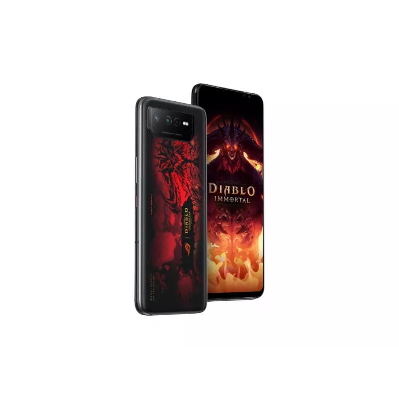 ASUS ROG Phone 6 Diablo Immortal Edition 17.2 cm (6.78 collas) Divu SIM kartiņu Android 12 5G USB Type-C 16 GB 512 GB 6000 mAh Melns, Sarkans