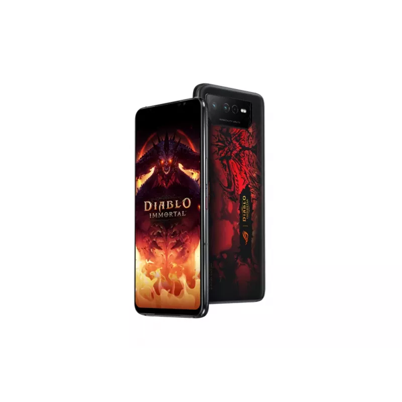 ASUS ROG Phone 6 Diablo Immortal Edition 17.2 cm (6.78 collas) Divu SIM kartiņu Android 12 5G USB Type-C 16 GB 512 GB 6000 mAh Melns, Sarkans
