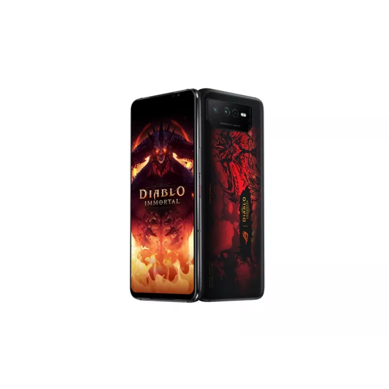 ASUS ROG Phone 6 Diablo Immortal Edition 17.2 cm (6.78 collas) Divu SIM kartiņu Android 12 5G USB Type-C 16 GB 512 GB 6000 mAh Melns, Sarkans