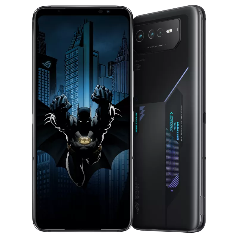ASUS ROG Phone 6D Batman Edition, 12 GB/256 GB, 6,78 collas, Night Black