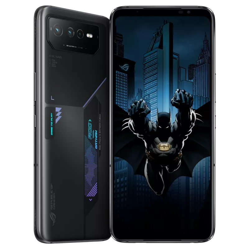 ASUS ROG Phone 6D Batman Edition, 12 GB/256 GB, 6,78 collas, Night Black